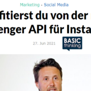 Basic Thinking Instagram API Mehner